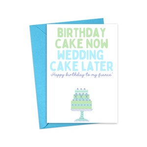 Fiance Birthday Card for Him - Fiance Birthday Gifts for Fiance Gifts for Him Romantic Birthday Card for Fiance Female Funny Birthday Card