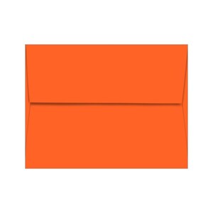 May include: A bright orange envelope.