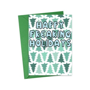 Funny Christmas Card Friend Funny Holiday Cards Printable Christmas Cards Happy Holidays Card Funny Xmas Cards Sassy Christmas Card Funny