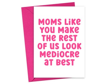 Funny Mothers Day Gift from Daughter - Funny Mothers Day Card Funny Printable Mothers Day Card Happy Mothers Day Gift for Best Friend Sister