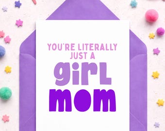 Funny Mothers Day Gift from Daughter Funny Mothers Day Card Funny Printable Greeting Card for Mom Happy Mothers Day Gift for Friend