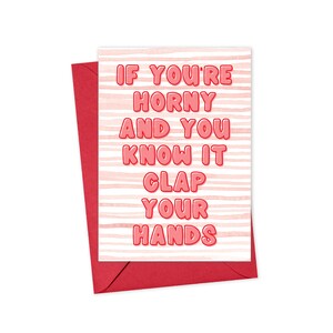 Valentines Gifts for Him Naughty Dirty Valentine Card for Her Dirty Valentines Day Card for Him Inappropriate Wife Valentines Card for Her