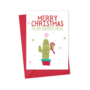 Funny Christmas Card for Boyfriend - Funny Holiday Cards for Him Sassy Christmas Card Rude Christmas Card Inappropriate Funny Xmas Cards