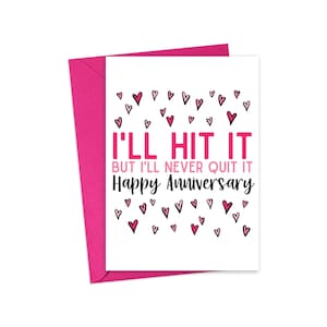 Funny Anniversary Card for Husband Happy Anniversary Card for Boyfriend Sexy Dirty Anniversary Card for Wife Anniversary Card Funny for Him