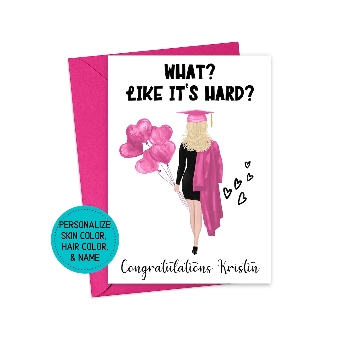 Personalized Graduation Card Customized Law School Etsy