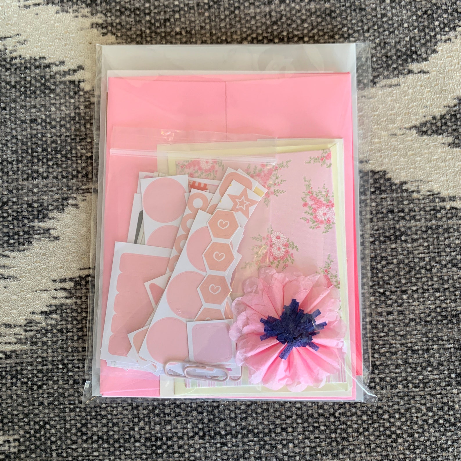 Stationery Grab Bag Stationary Kit Pen Pal Kit Etsy