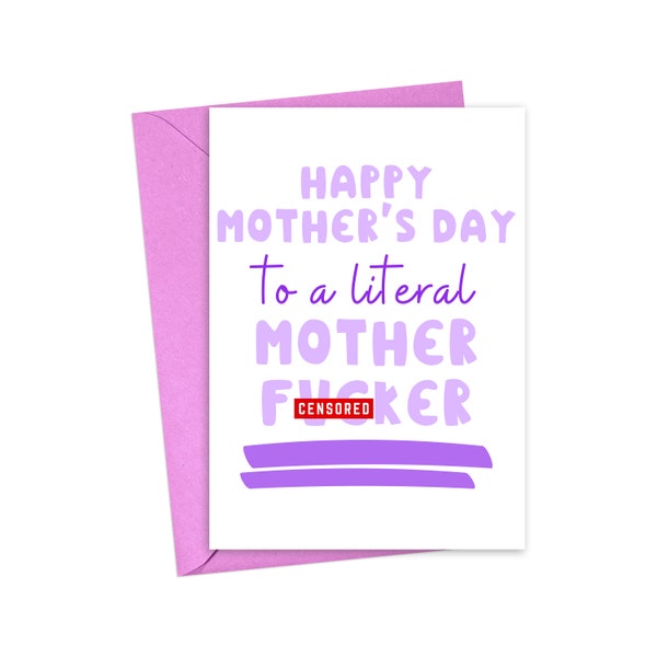 Lesbian Mothers Day Card for Wife Two Moms Mothers Day Card for Girlfriend LGBTQ Gift Lesbian Mom Gay Mothers Day Gift Funny Inappropriate