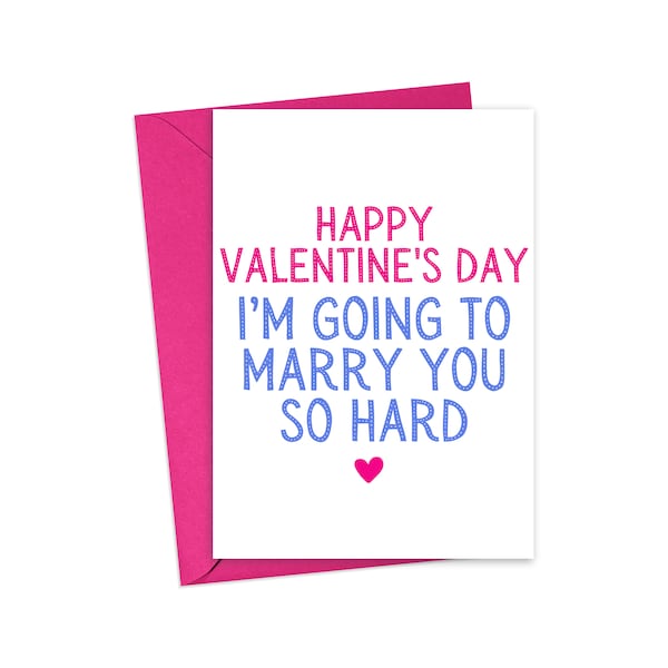 Fiance Valentines Day Cards for Him Valentines Day Gift for Wife Funny Valentines Day Cards for Fiance - Funny Valentine Card for Husband