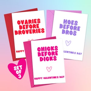 Funny Galentines Day Card Funny Galentines Card Galentines Day Gifts for Best Friend Valentine Cards for Friends Coworker Galentine Gift