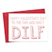 Printable Valentines Day Card for Him - DILF Funny Valentines Day Gift for Him - Naughty Valentines Card Boyfriend - Dirty Valentine Card