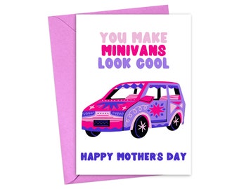 Funny Mothers Day Card for Friend Funny Bonus Mom Gift - Funny Mothers Day Gift from Daughter Mom Gift from Son Mom Card for Best Friend