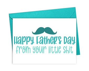 Funny Fathers Day Card Funny Fathers Day Gift From Son Printable Fathers Day Card from Daughter First Fathers Day Card Gift from Baby