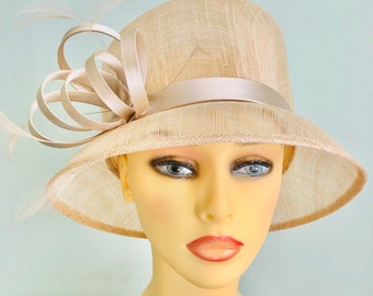 gold coloured hats for weddings