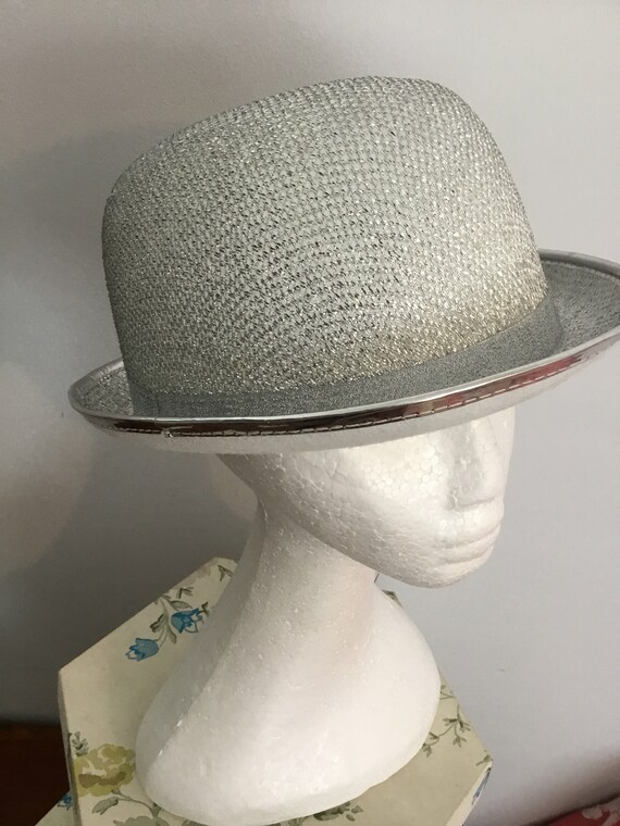 sparkly bowler hat
