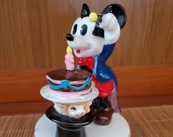 Schmid Mickey Birthday Muscial Figureine.