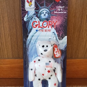 Original McDonald&#39;s Glory Teenie Beanie Glory the bear.
