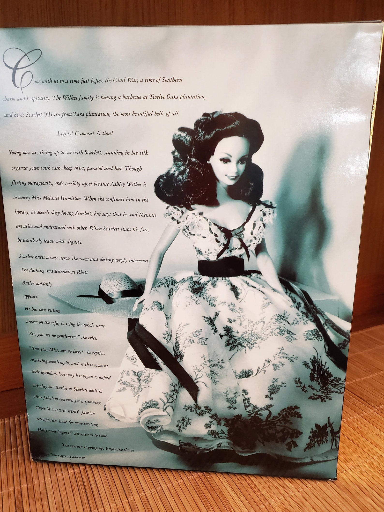 Gone With the Wind Series Barbie Doll. Green Sprigg Dress. New in Box. - Etsy