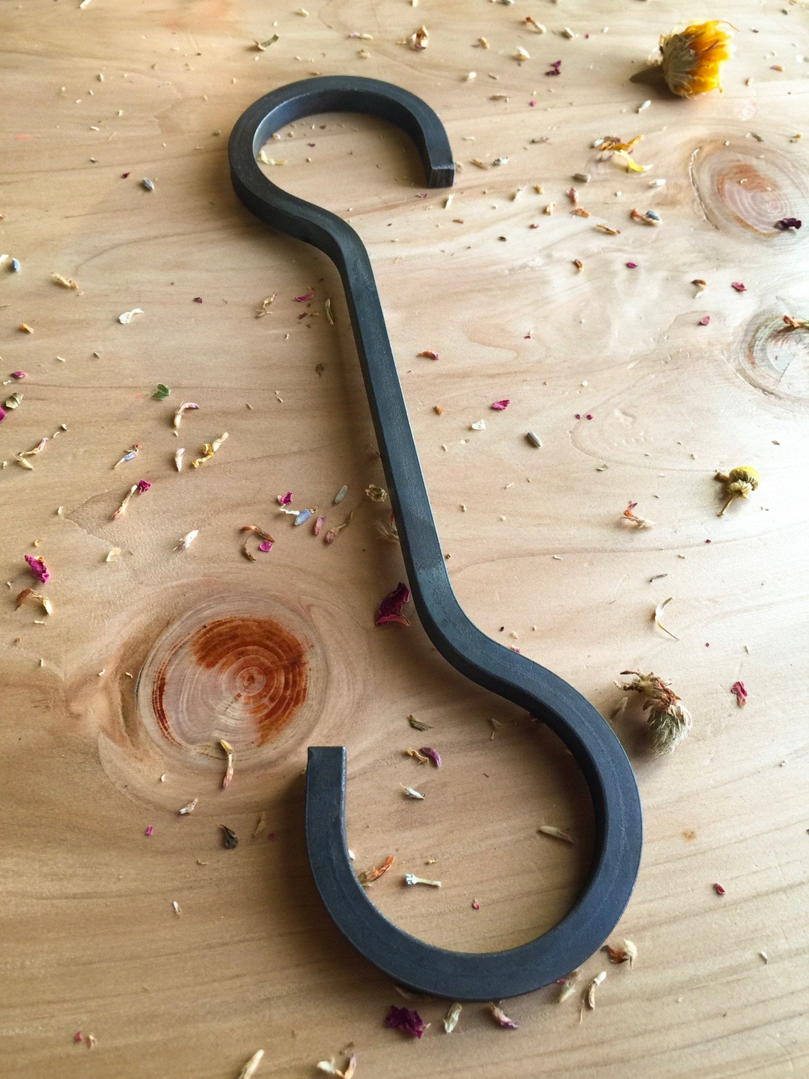 Modern S Hooks Rain Gutter Chain Plant Hangers Kitchen Etsy