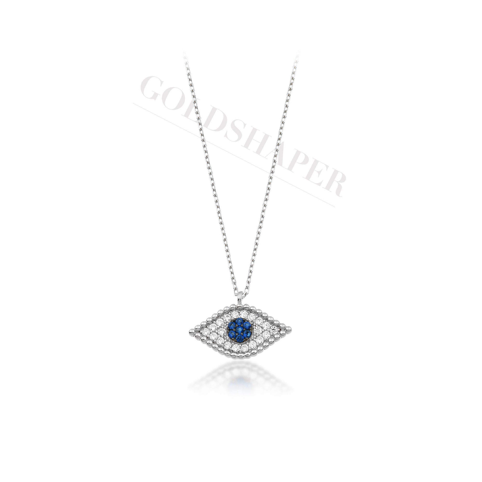 Evil Eye Necklace14k Gold Evil Eye Jewelry Bridesmaid Gift Etsy