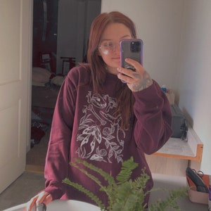 Nature Sweatshirt | Witchy | Mushroom | Snail | Bone | Moth T-Shirt