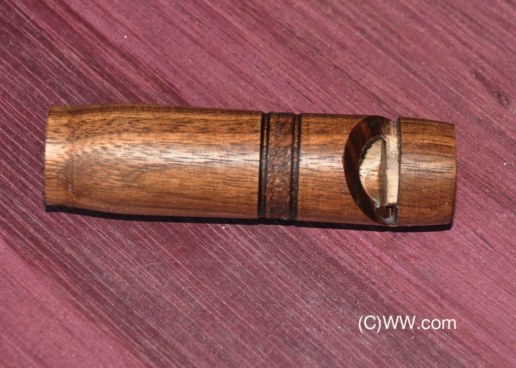 Beautiful Whistles Made From Walnut Wood Etsy