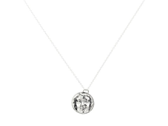 Silver Goddess Pendant, Silver Goddess Necklace