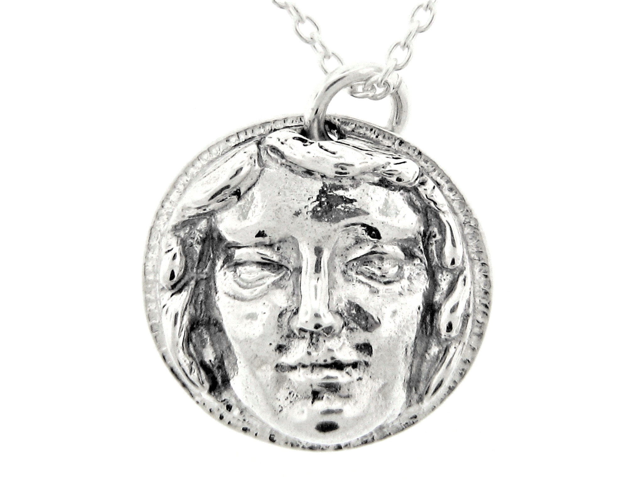 Goddess Isis Pendant - Exquisite Sterling Silver Necklace