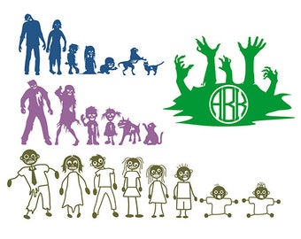 Download Zombie Family Svg Etsy