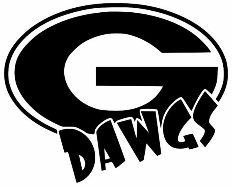 Bulldogs UGA Logo Emblem Cut SVG Etsy