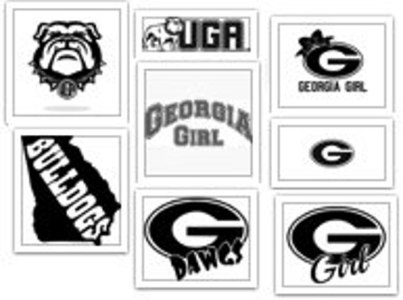 Download Georgia Bulldogs Uga Logo Emblem Cut Svg Etsy