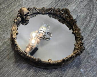 Jewellery Display, Gothic Skull Catch All