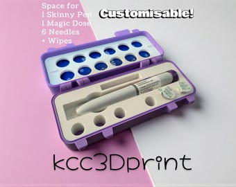 Etui podróżne Wegovi/Mounjaro Icepack z personalizacją. Twój tekst tutaj. Bezpieczne, mocne, dyskretne.