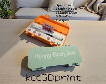 Etui Wegovi/Mounjaro na zamówienie, Twój tekst tutaj. Bezpieczne, mocne, dyskretne