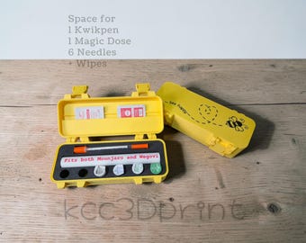 Mounjaro / Wegovy Pen Aufbewahrungstasche • Reisebox • Passend für Pen, Magic Dose, 6 Nadeln & Tücher