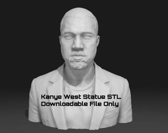 Kanye West STL. DOWNLOAD ONLY