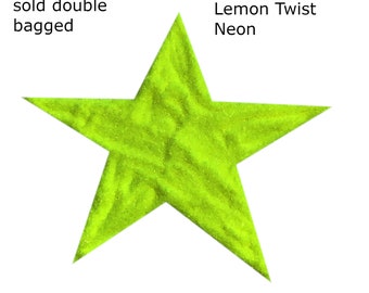 Lemon Twist Neon Yellow Ultrafine Polyester Glitter | 1oz, Solvent Resistant