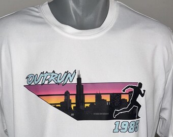 Koszulka Outrun Synthwave/Vaporwave