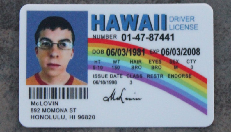 hawaii drivers license permit number