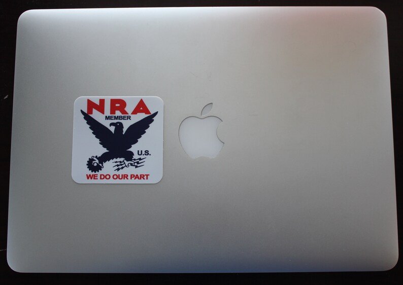 NRA Roosevelt's New Deal National Recovery Administration 3 inch Vinyl Sticker image 3