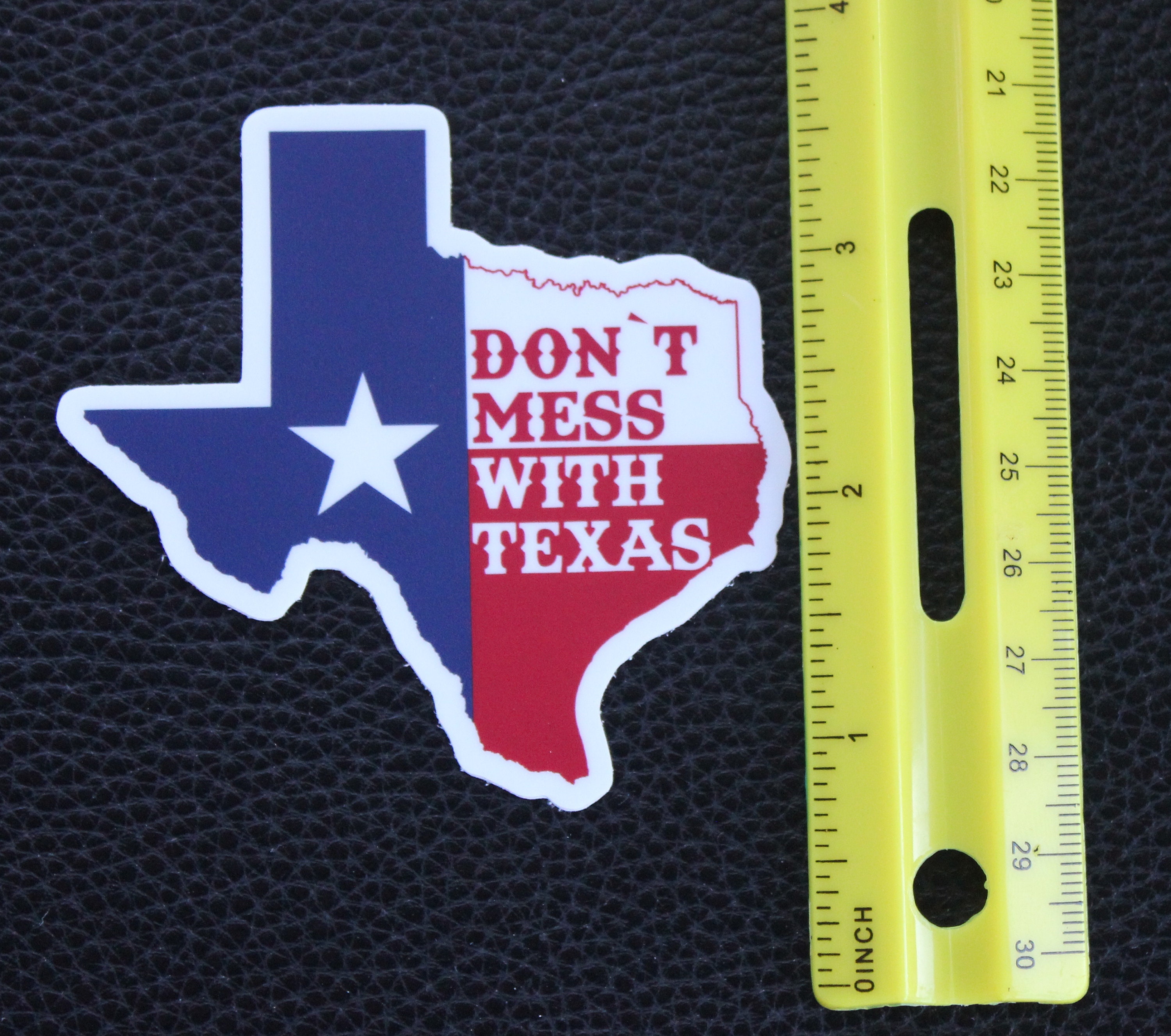 Texas Sticker Don't Mess With Texas 3 Inch Vinyl Sticker Etsy Ireland