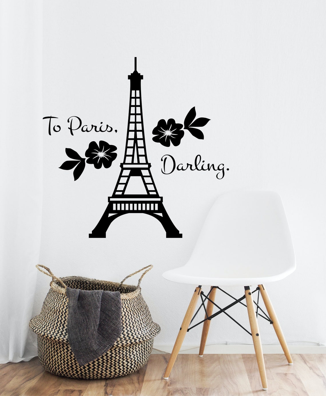 Paris Eiffel Tower Cut Files for Cricut, Silhouette .SVG, .DXF, .EPS