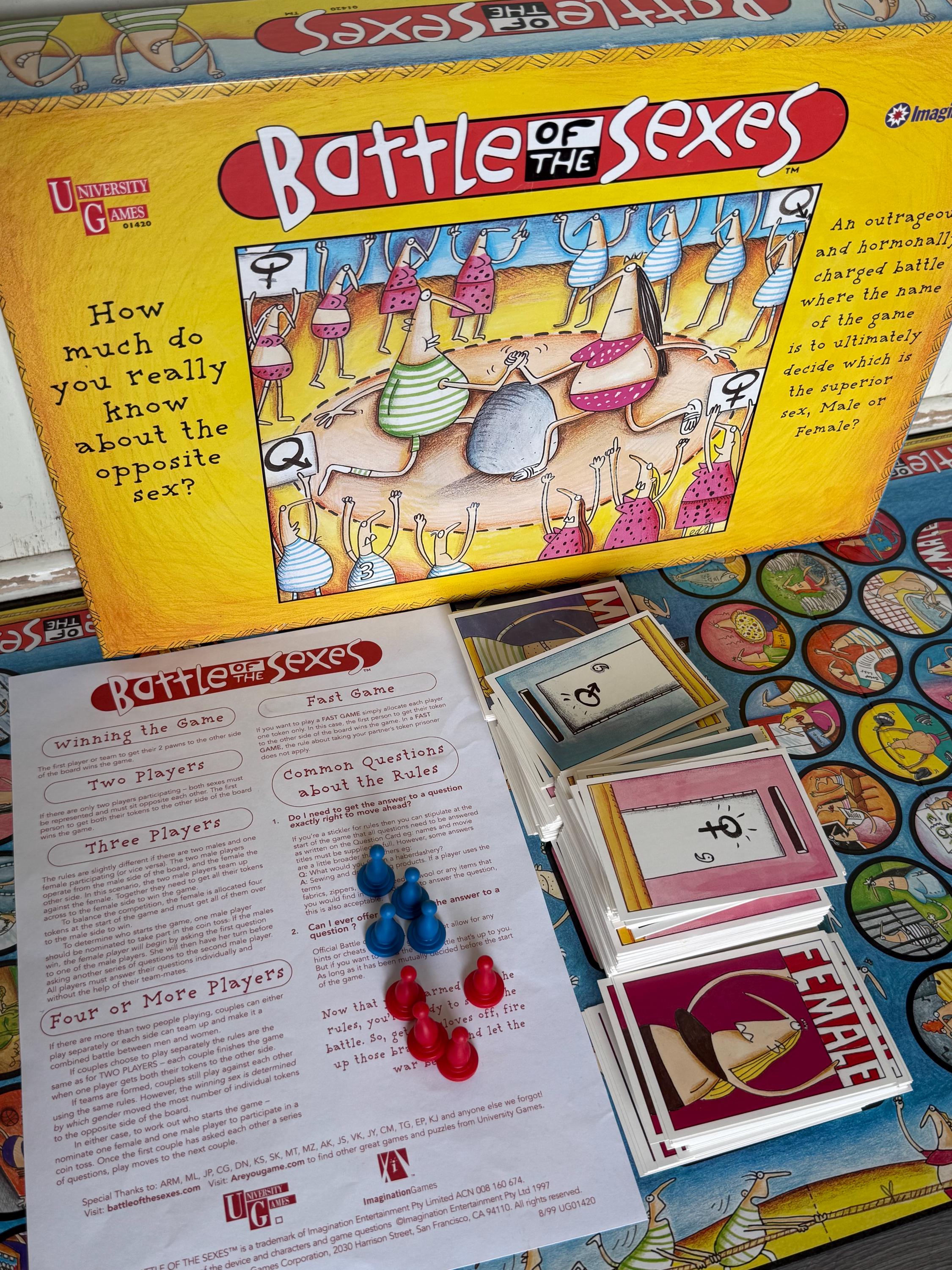 Battle Sexes Party - Etsy