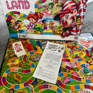 2005/ 2004/ Candy Land/ Sweet Adventures/ Board Game/ Hasbro Games/ Milton Bradley/ Complete/ Good Condition