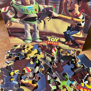Vintage/ 1990s/ Disneys/ Toy Story/ Kids/ Jigsaw Puzzle/ 60 Pieces/ Complete/ Good Condition