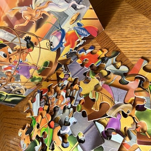 Vintage/ 1991/ Pinocchio/ Kids/ Storybook Puzzle/ 60 Pieces/ Milton Bradley/ Complete/ Good Condition