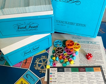 Vintage/ 1984/ Trivial Pursuit/ Master Game- Young players edition/ Complete/ Good Condition