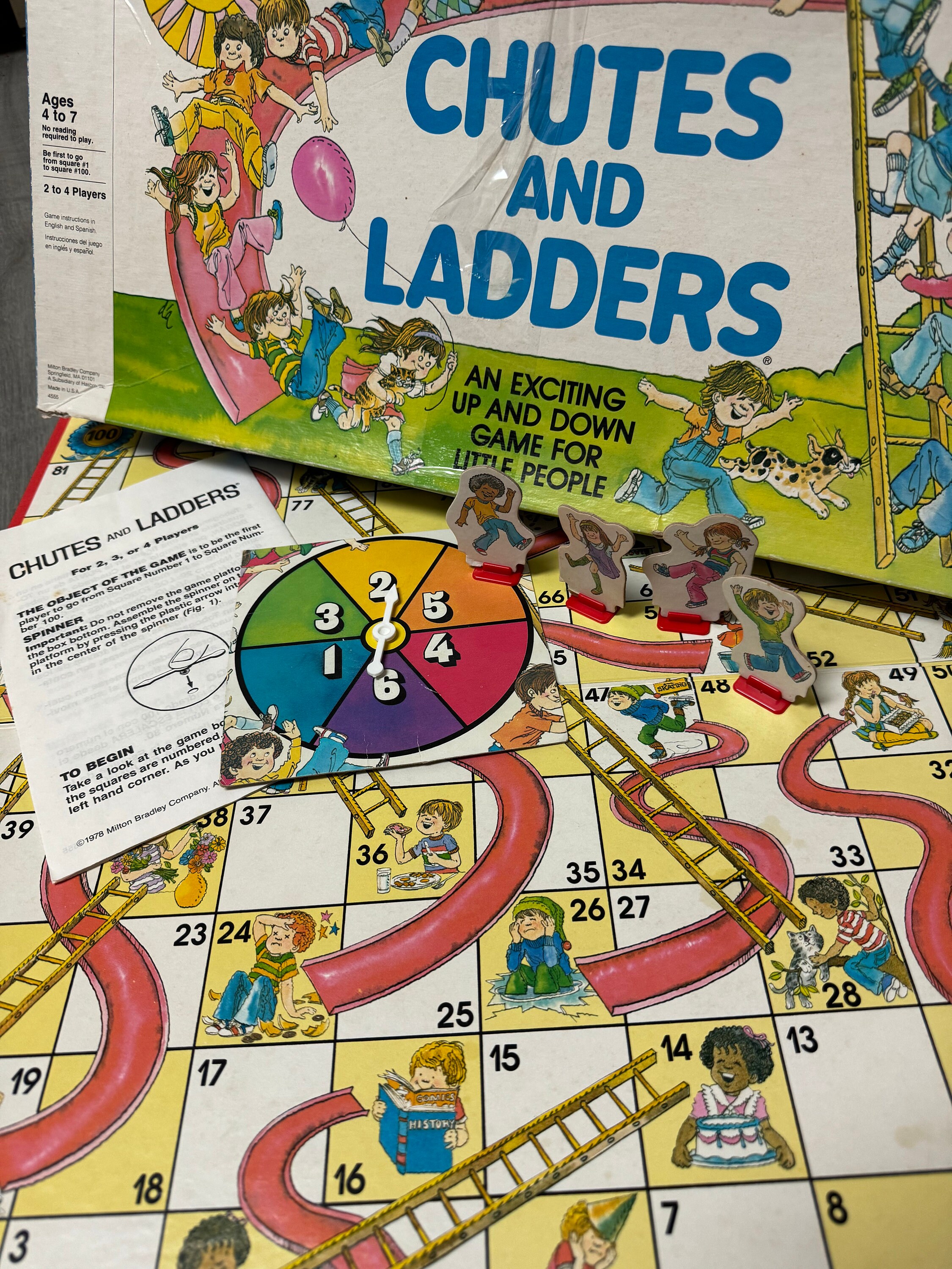 Original Chutes And Ladders.