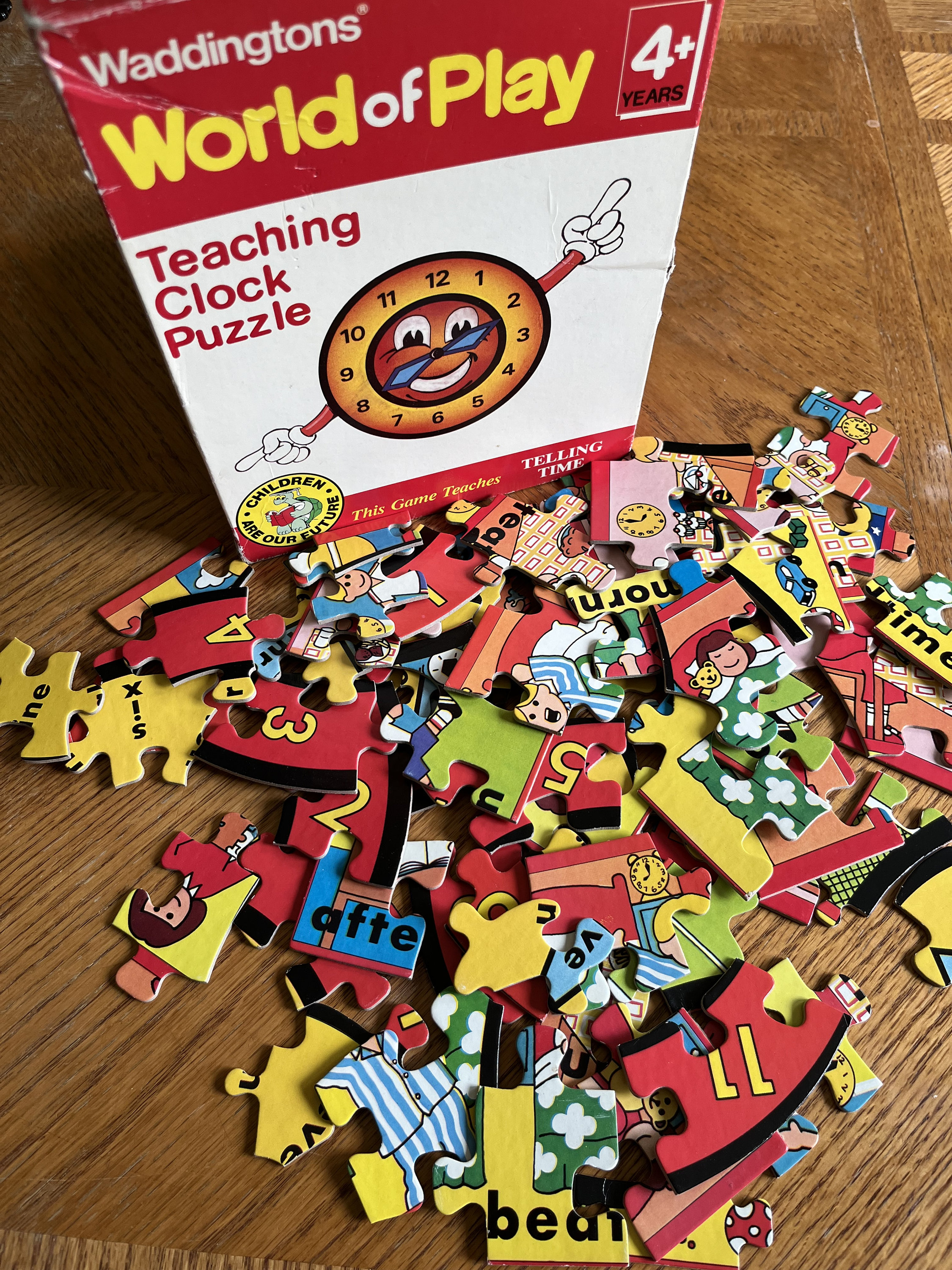 Teaching Clock Puzzle Teaching Clock Puzzle