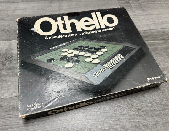 ヴィンテージ/ 1990/ オセロ/ 戦略/ ゲーム/ 完全/ まあまあ良い状態