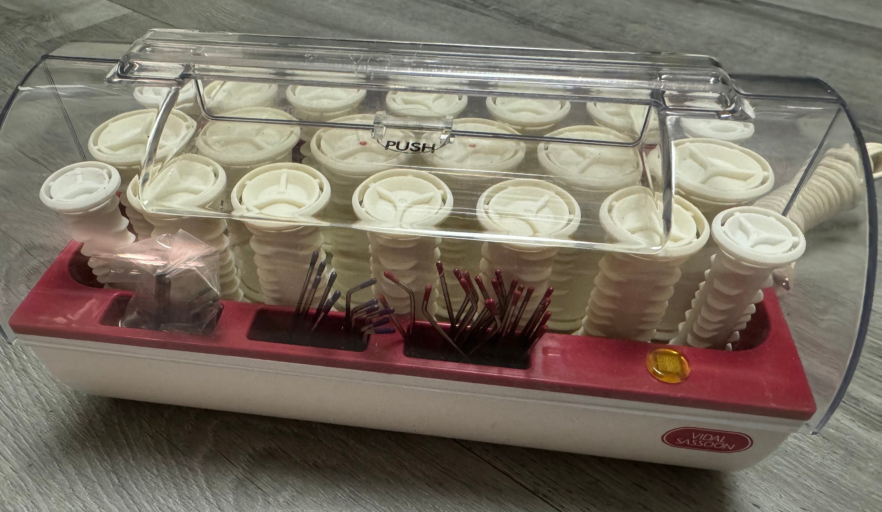 Sassoon Travel Heated Rollers Vintage/ Vidal Sassoon/ Heated Hair